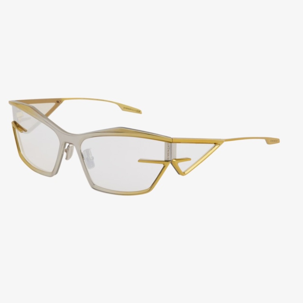 GIVENCHY GIV CUT SUNGLASSES IN METAL NWT NEW AUTHENTIC